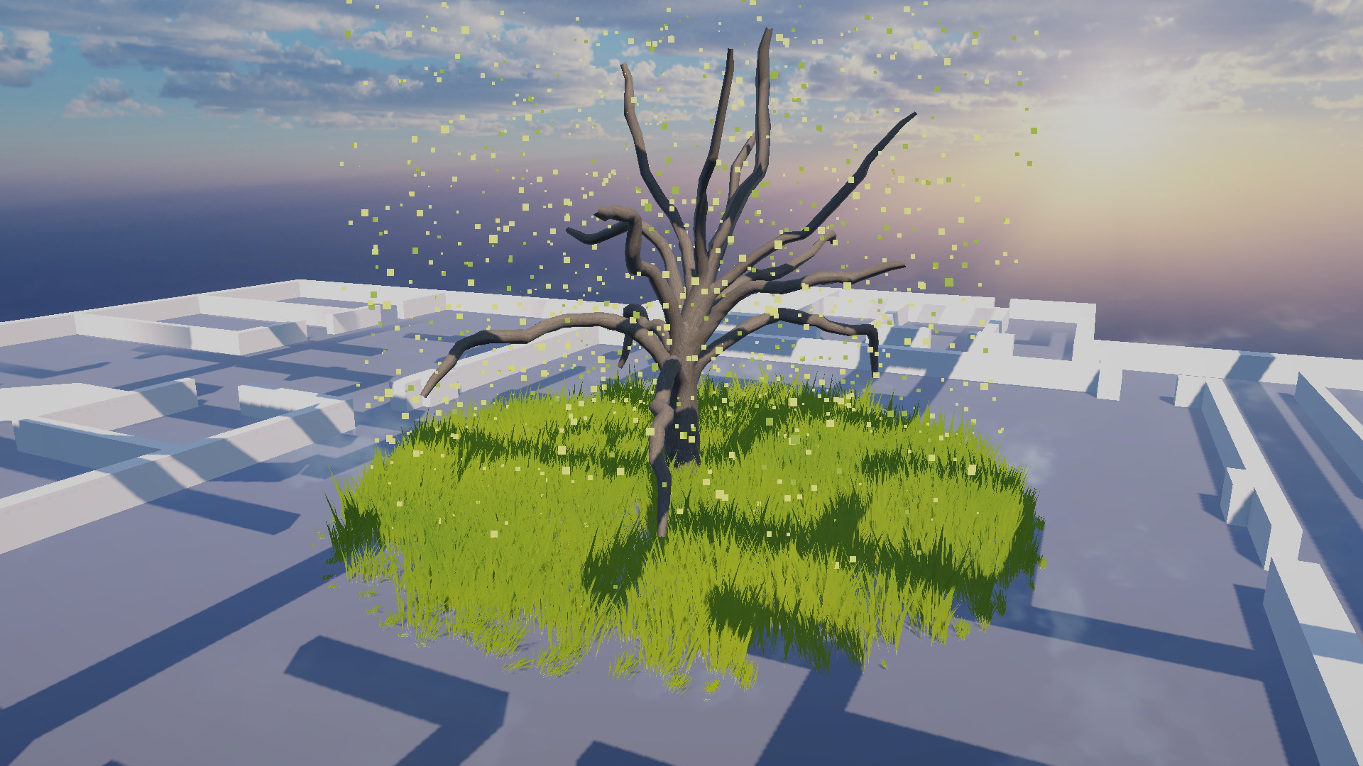 Growth stage 2: leafless oak