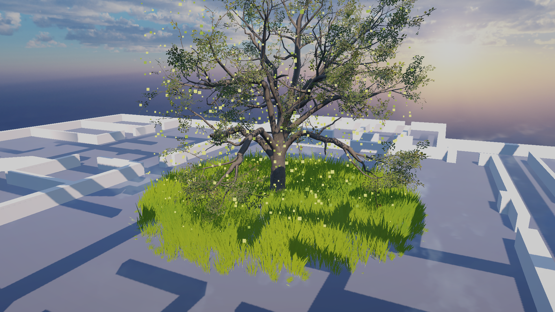 Growth stage 4: fully leafed oak